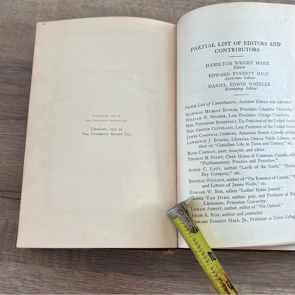 Antique 1917 Book “The Young Folks Treasury”‎ Volume III